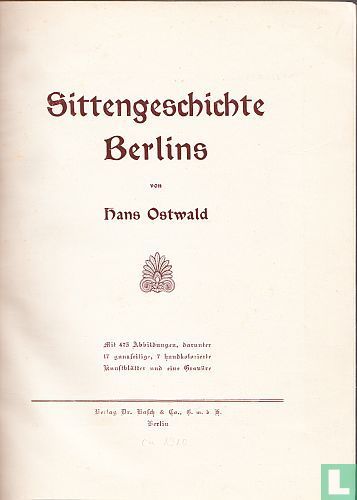 Sittengeschichte Berlins