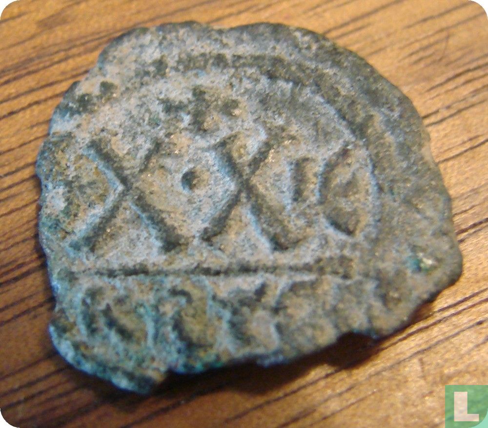 Byzantijnse Rijk, AE Halve Follis, 610-641 AD, Heraclius, Carthago