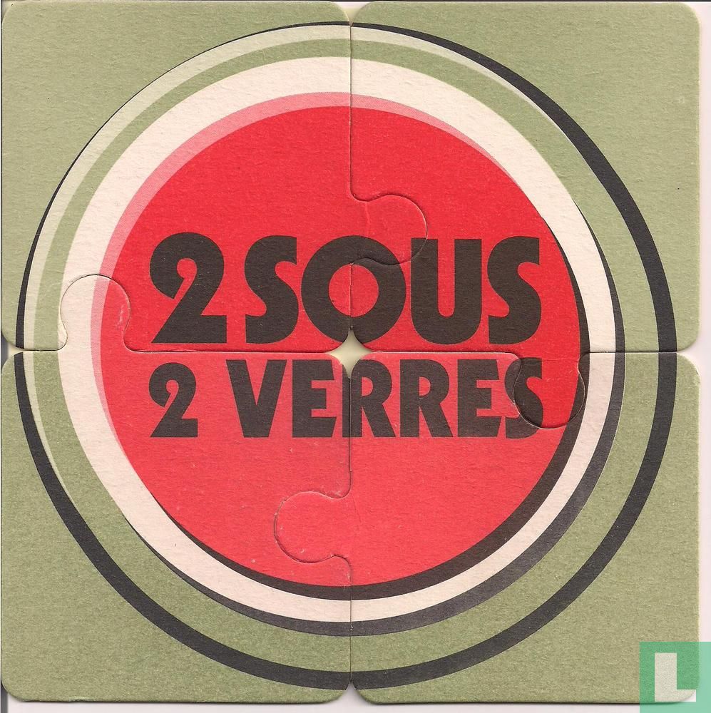 2 sous 2 verres