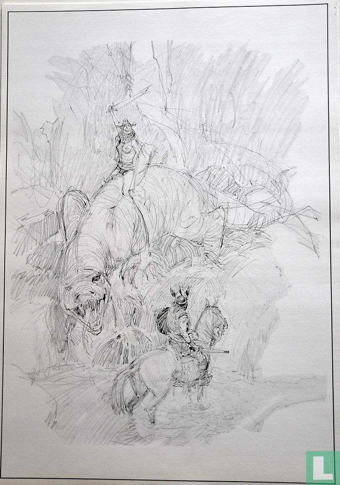 Don Lawrence sketches
