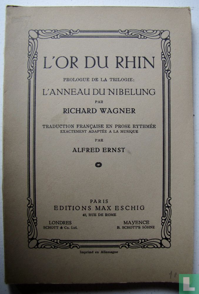 L'Or du Rhin 