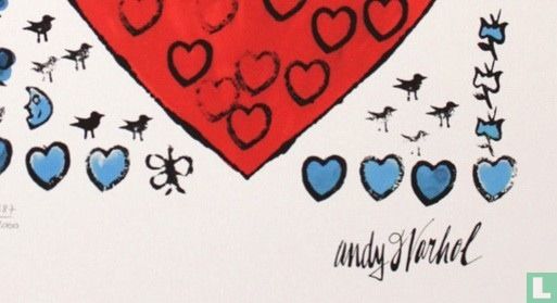 Amor with hearts