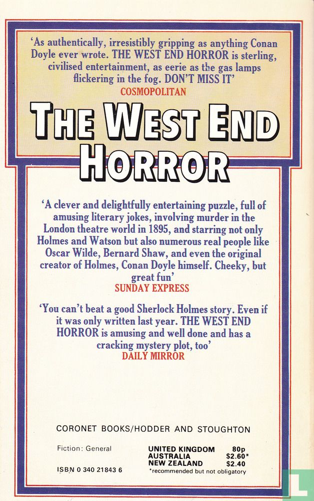 The West End horror