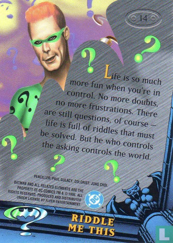 Riddle Me This