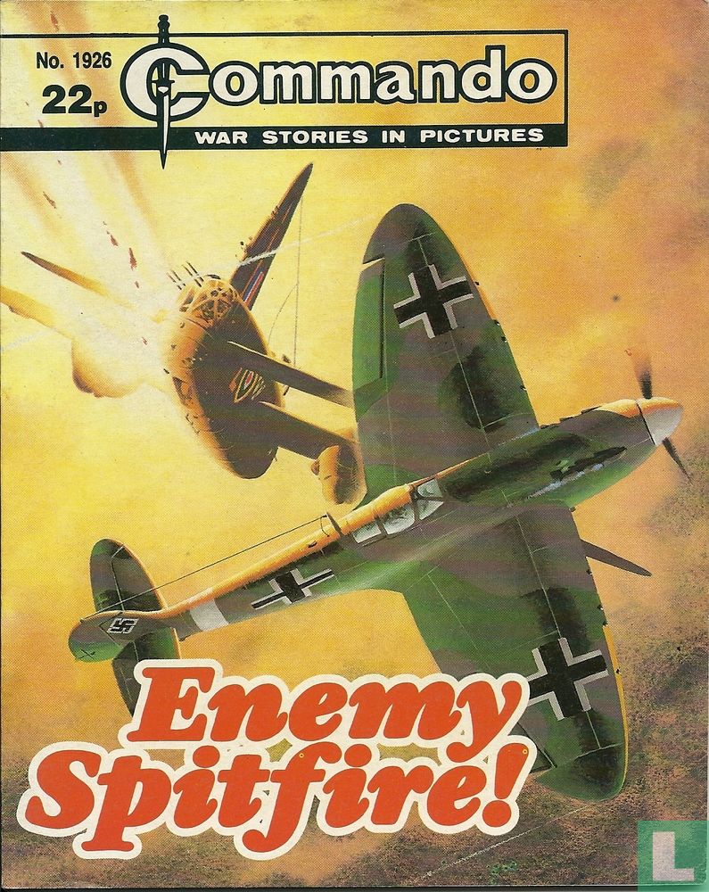 Enemy Spitfire! 1926 (1985) - Commando - LastDodo
