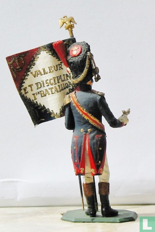 Garde Impériale Grenadiers porte drapeau