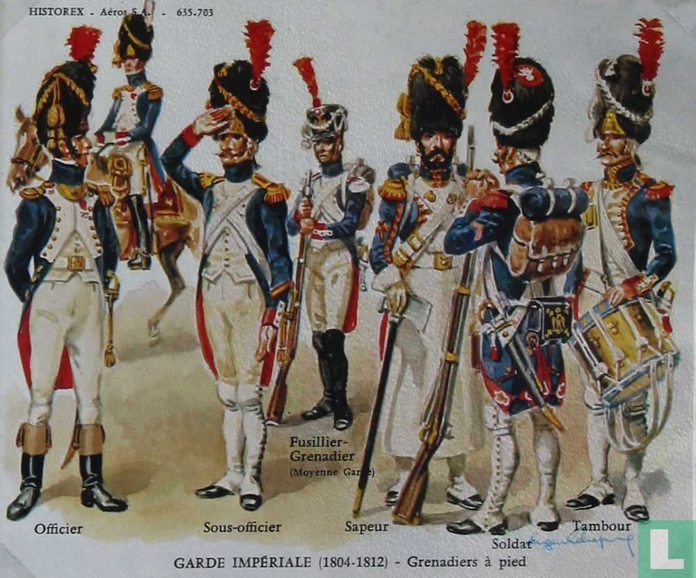 Garde Impériale, grenadiers Sapper