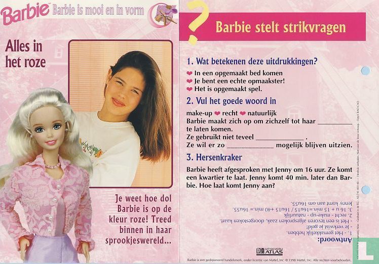 Alles in het roze