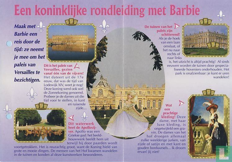 Barbie bezoekt Versailles