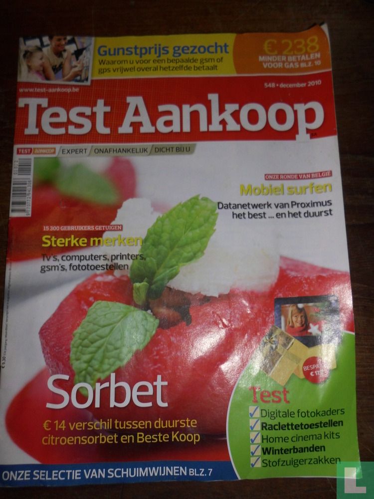 Test aankoop 548