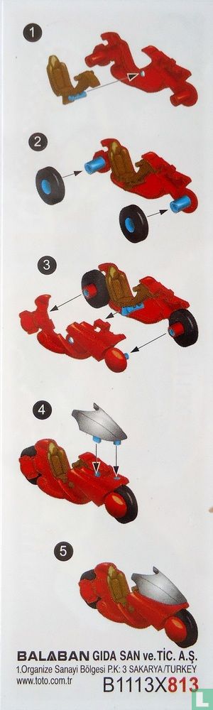 Rot Motorrad