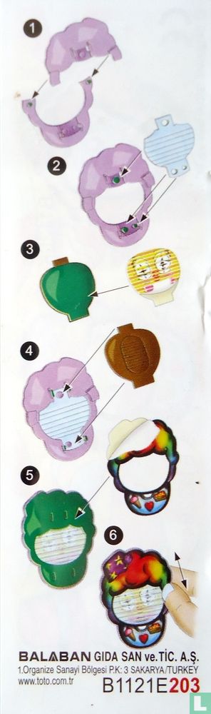 Clown-Gesicht