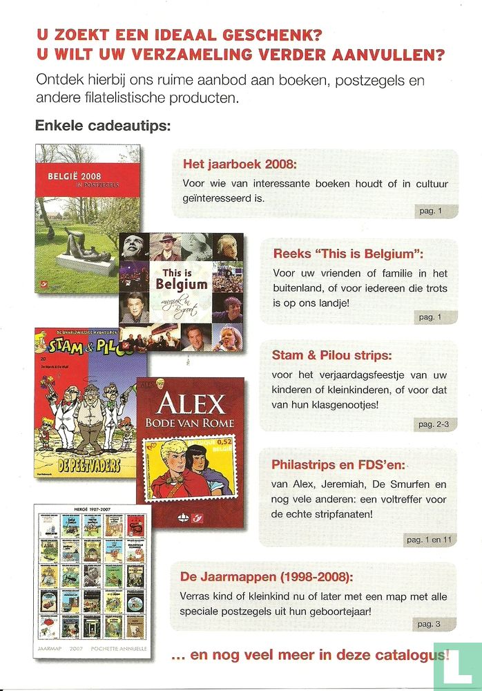 Phila strips: Alex - Bode van Rome (2008) - De Post [België] - LastDodo