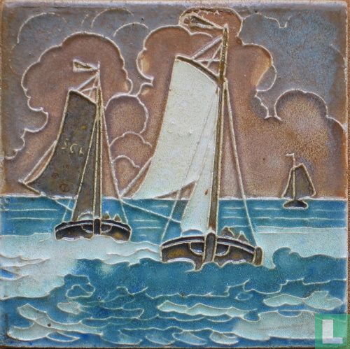 Platbodem uit Scheveningen