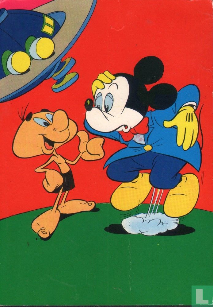Mickey Mouse en Ega Beva 118/8 - Grafiche Biondetti Verona - LastDodo