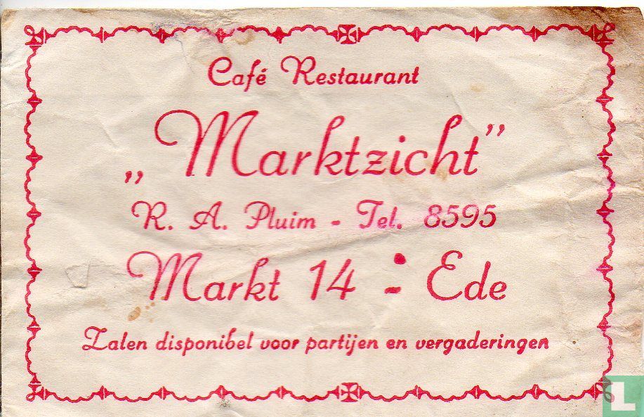 Café Restaurant "Marktzicht"