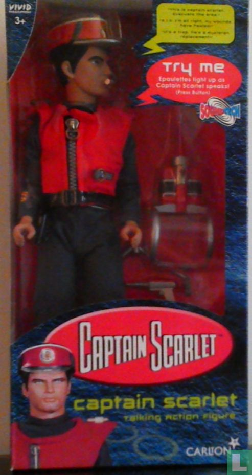 Captain Scarlet Talking Action Figure