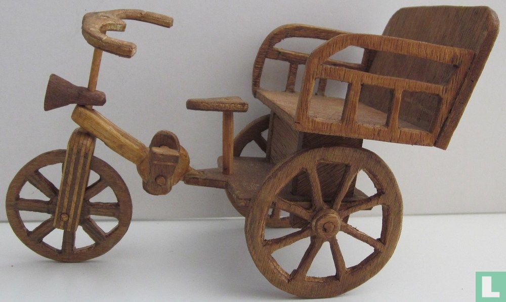 Houten riksja