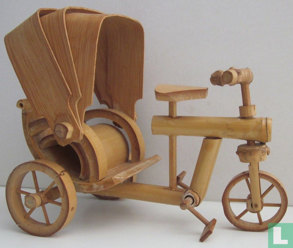 Houten riksja