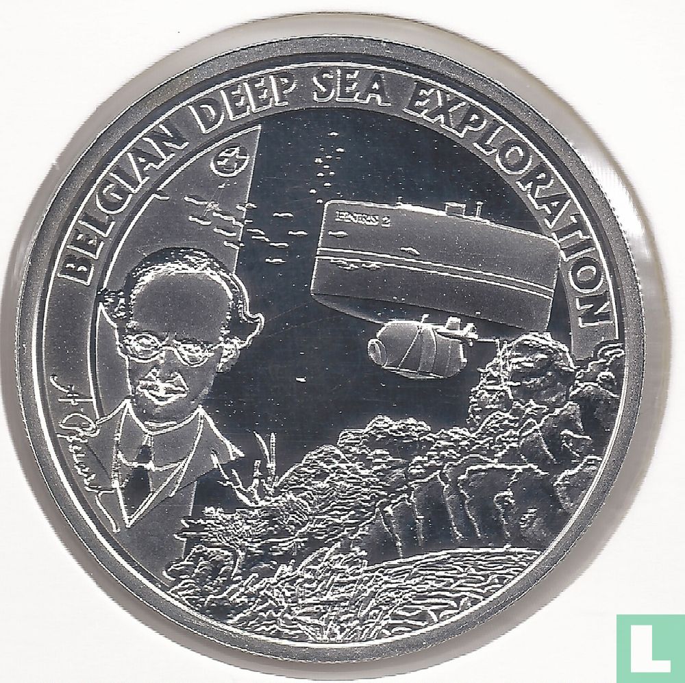 Belgium 10 euro 2011 (PROOF) "Piccard - Belgian Deep Sea Exploration"