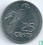 Seychelles 25 cents 2000