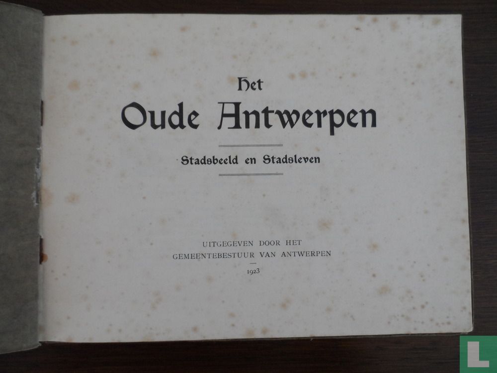 Het oude Antwerpen