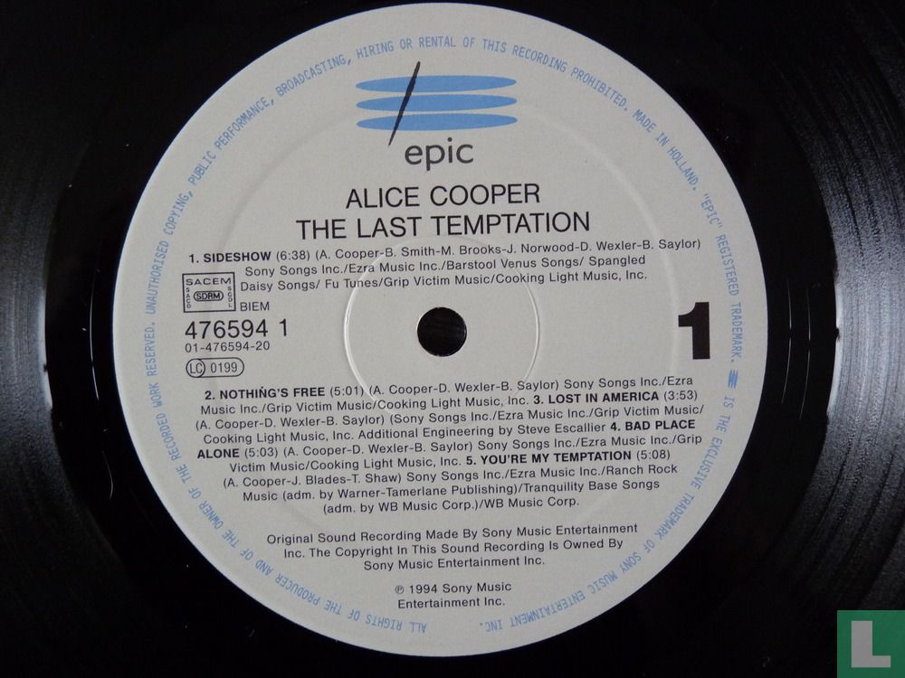 The Last Temptation 