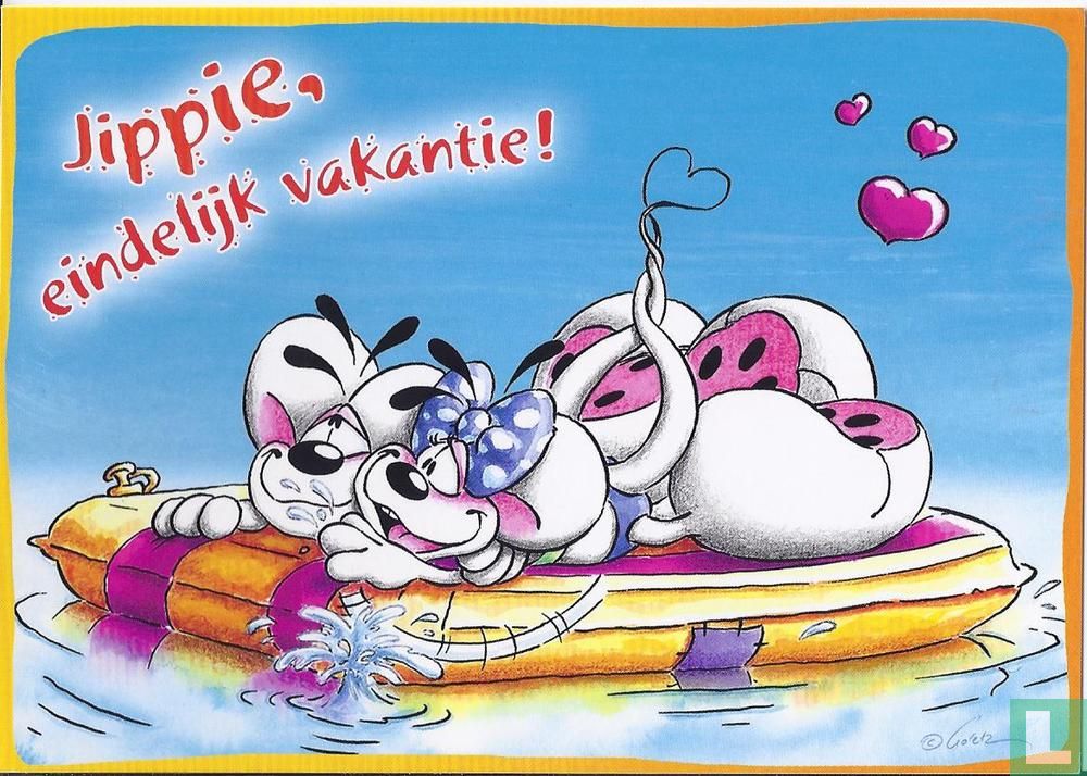 Jippie, eindelijk vakantie!