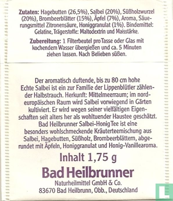 Salbei-Honig Tee