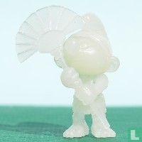 Schtroumpf égyptien (blanc/fluorescent)