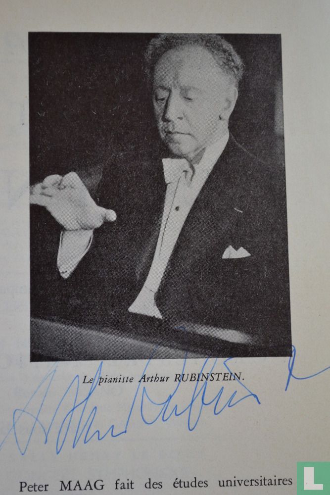 Arthur Rubinstein + Peter Maag