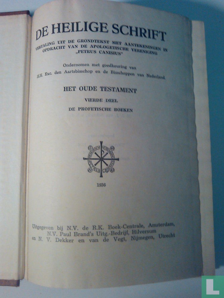 Het Oude Testament ( Vierde deel)