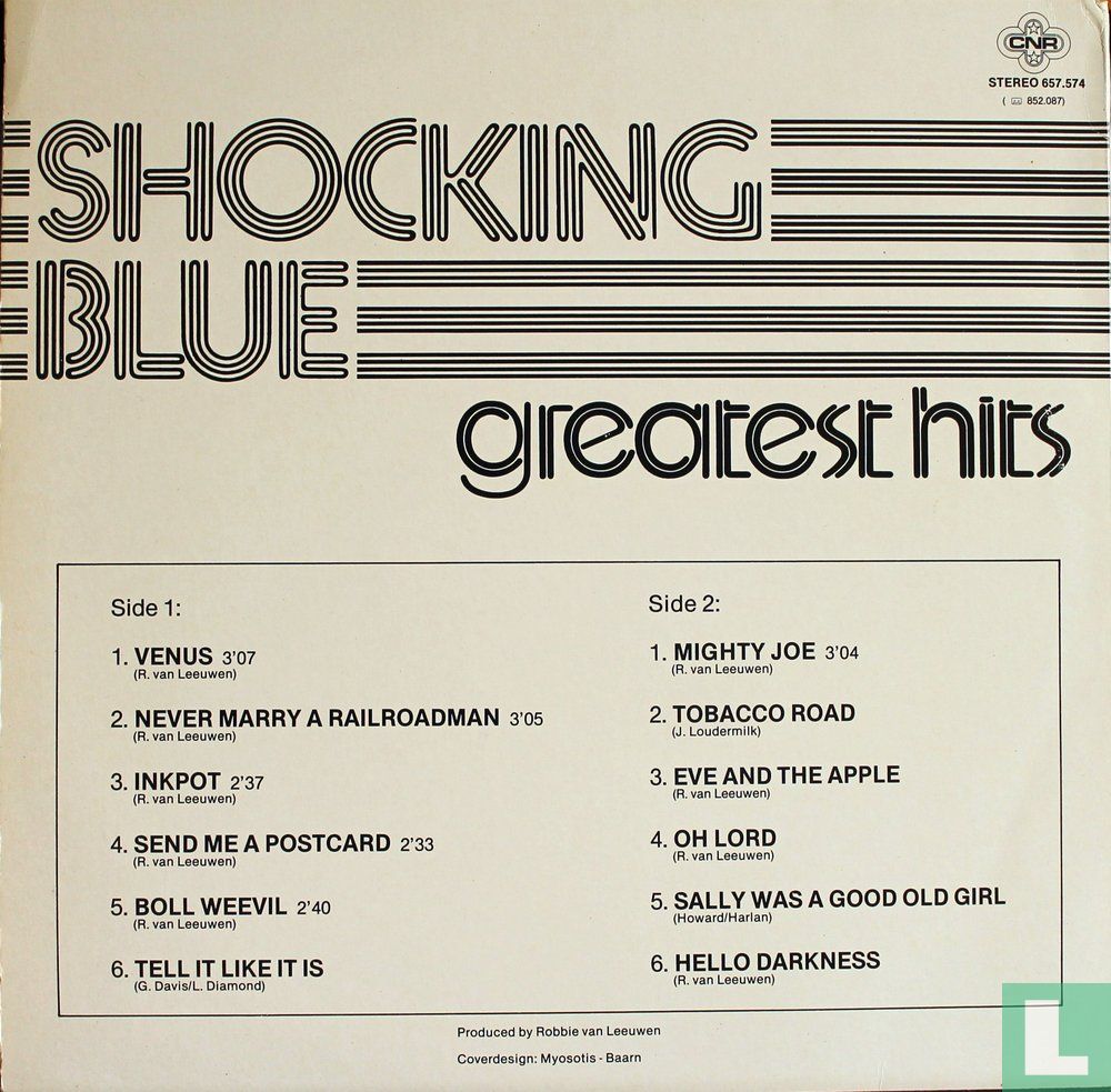 Shocking Blue Greatest Hits