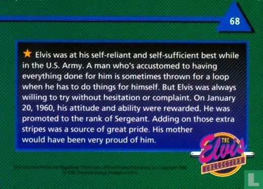 Elvis Army days 