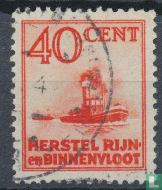 Erholung der Rhein- und Binnenflotte (1941) - 05 - 40ct