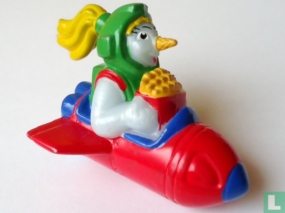 Trixi with spaceship