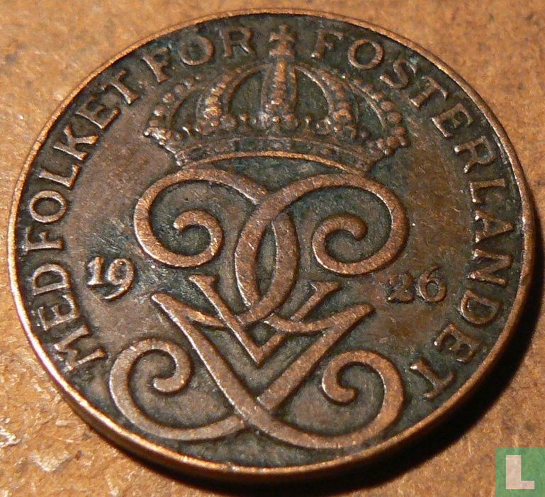 Zweden 2 öre 1926