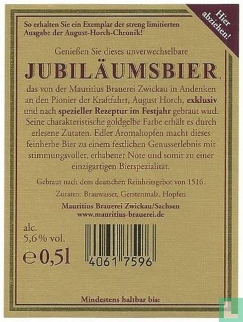 Jubiläumsbier