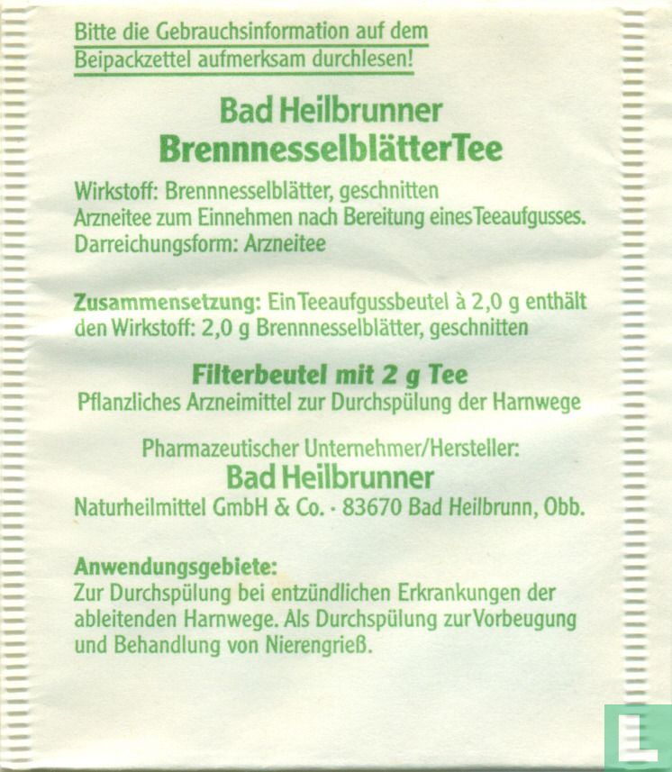 BrennnesselblätterTee