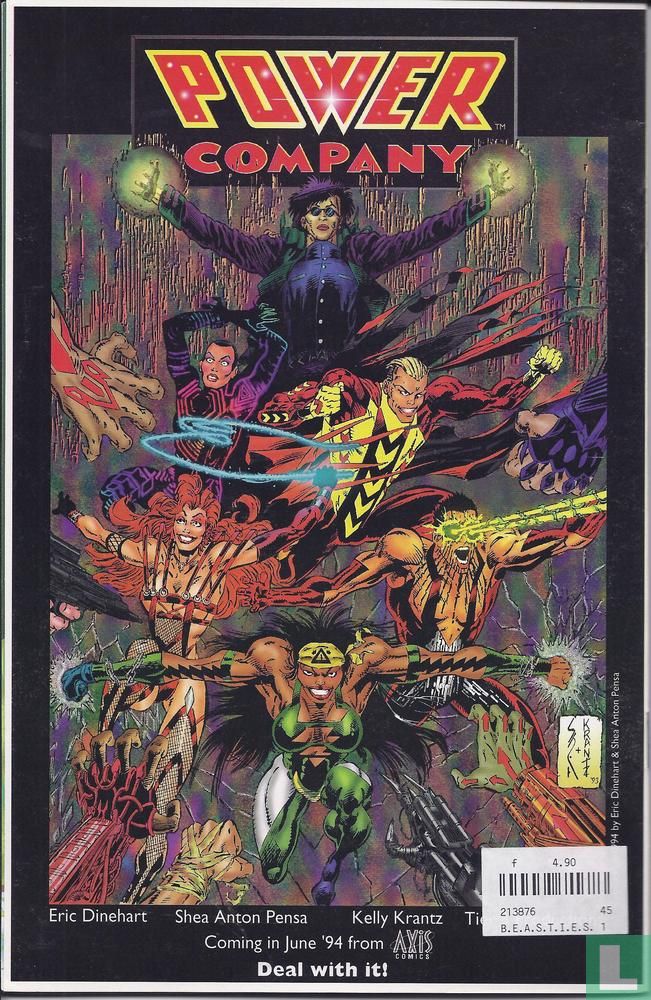 Axis Comics presents B.E.A.S.T.I.E.S.