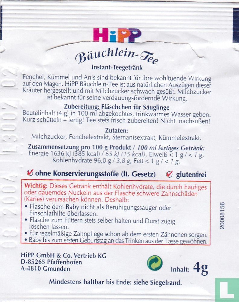 Bäuchlein-Tee