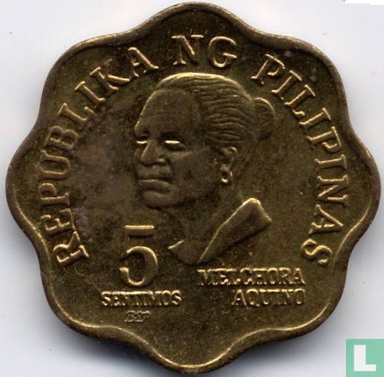 Philippines 5 sentimos 1979
