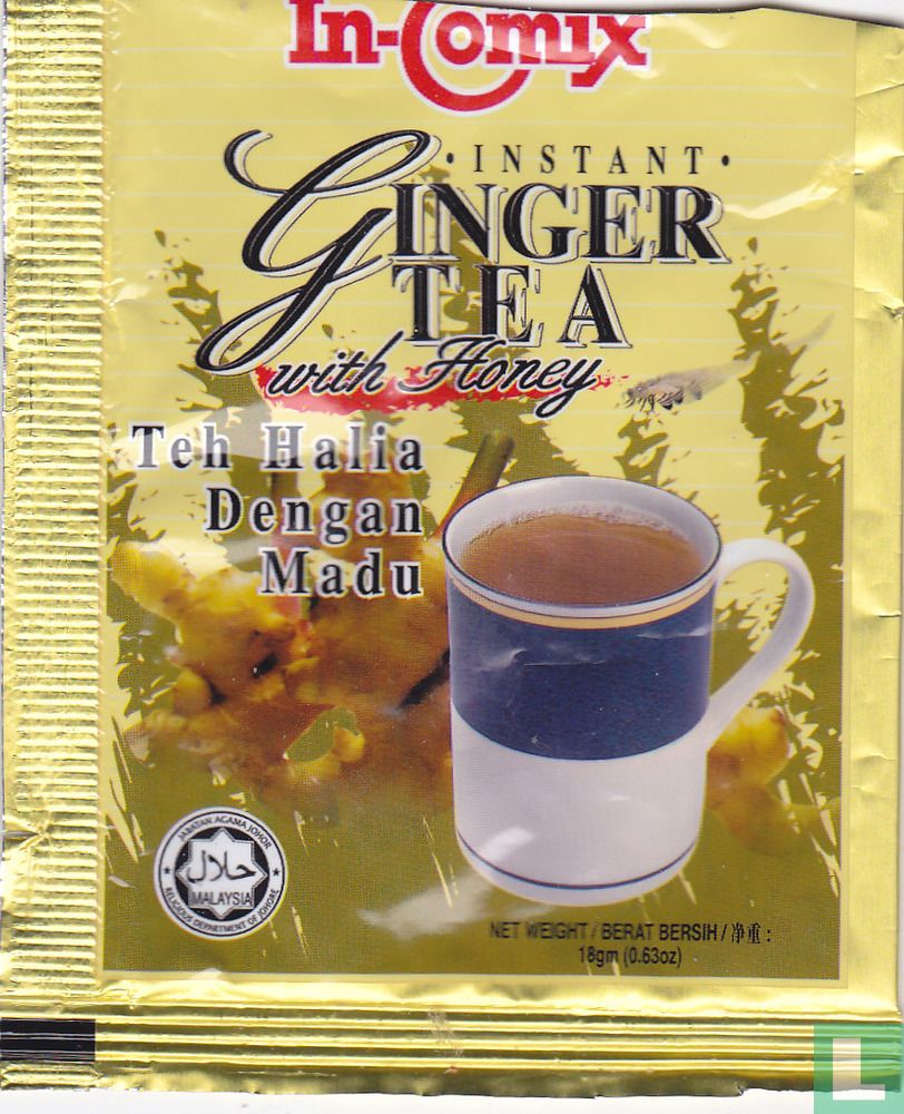 Instant ginger tea