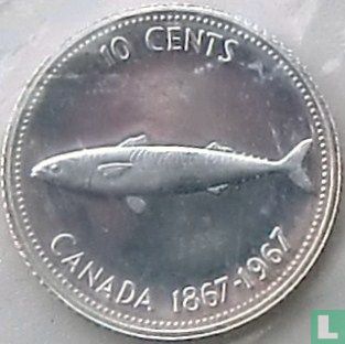 10 Cents Canada 1967, KM# 67