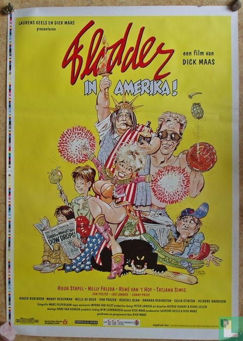 Flodder in Amerika - Filmposter