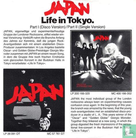 Life in Tokyo