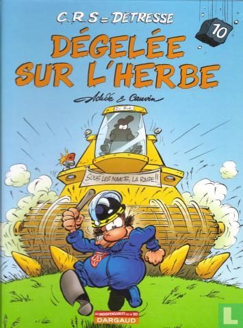 Dégelée sur l'herbe