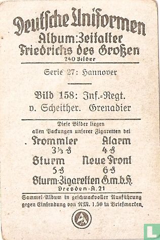 Infanterie Regiment v. Scheither
