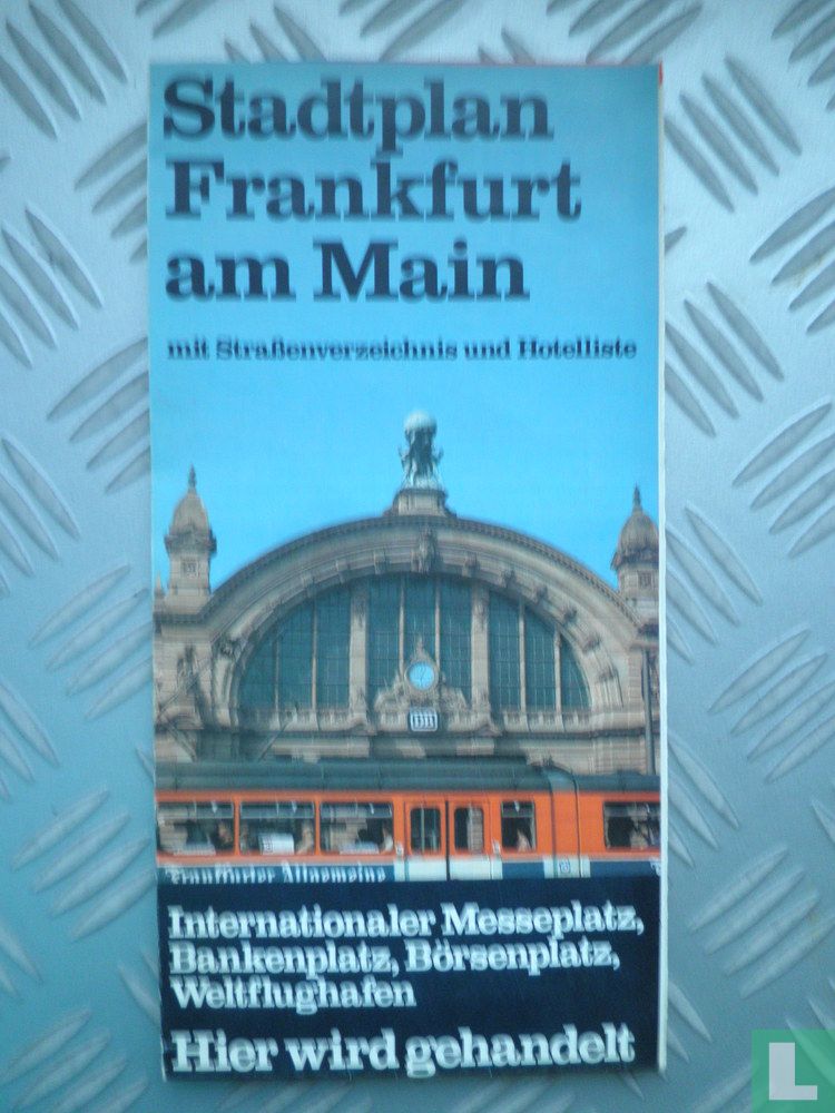 Stadtplan Frankfurt