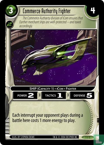 Commerce Authority Fighter
